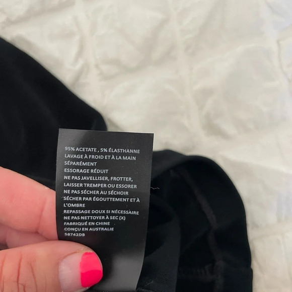 Bardot Reno slinky in black open front maxi dress - Picture 14 of 15